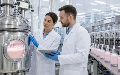 Evaluating Mixing Vessels for Efficient Cosmetic Liquid Filling